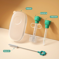 Ours mignon bébé mangeoire à médicaments infantile aiguille mangeoire presser médecine nouveau-né intelligent distributeur de médicaments bébé trucs