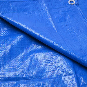<span class=keywords><strong>Bâche</strong></span> en PE bleue - Feuille de plastique en polyéthylène imperméable pour auvent de camion et auvent extérieur - Product Image 5