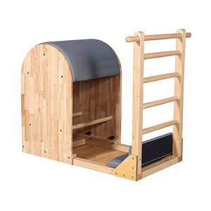 Attrezzatura Multifunzione per Pilates: Ladder Barrel Curvo in Pelle Sintetica per Yoga e Allenamento Privato - Eight Thousand - Product Image 4