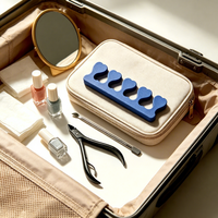 Kit de manucure et pédicure portable, outils professionnels en acier inoxydable pour le soin des ongles, ensemble d'outils pour le soin personnel des ongles