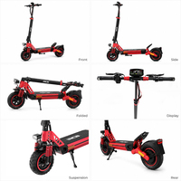 Trottinette Électrique Portable EU Legal Road KOOLUX D5, Trois Modes de Vitesse (10km/h, 15km/h, 20km/h), Stock entrepôt européen
