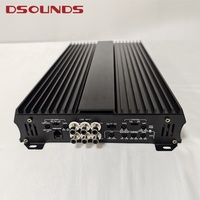 Amplificateur de voiture 5 canaux 80 Watts*4CH Classe AB + 300 Watts Classe D 5 CH avec une qualité sonore élevée pour l'audio automobile