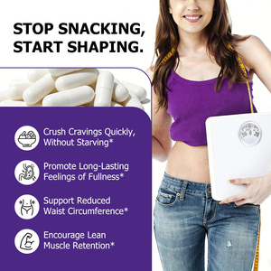 Cápsulas Supresoras del Apetito de Marca Privada ODM, Suplemento Dietético que Apoya la Pérdida de Peso y Aumenta los Niveles de Metabolismo - Product Image 5