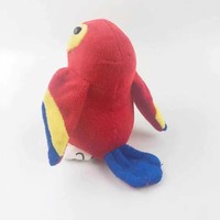 Nouvelle Peluche Perroquet Miniature 15 cm, Jouet Doux en Peluche, Cadeau d'Anniversaire pour Enfants, Décoration Maison