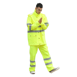 Impermeabile da ciclismo impermeabile ad alta riflessione, giacca, giacca, cappotto antipioggia, protezione antipioggia, per motociclisti - Product Image 5