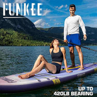 Planche de surf Portable OEM préférée, planche de Paddle gonflable pour sports nautiques