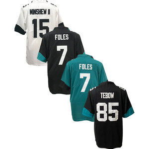 Nuove Maglie da Football Americano 2025 Cucite: 12 Travis Hunter, 16 Trevor Lawrence, 1 Etienne Jr, 44 Walker, 85 Tebow, 15 Minshew II - Product Image 3