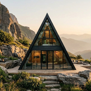 Villa de villégiature moderne <span class=keywords><strong>Secret</strong></span> Garden, séjour boutique haut de gamme, projet d'investissement touristique S990, maison en A-frame - Product Image 6