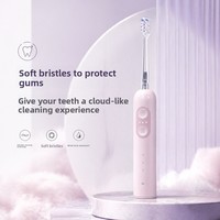 Brosse à dents électrique sonique exclusive, universelle pour adultes, étanche, poils souples, brosse à dents autonettoyante intelligente S1