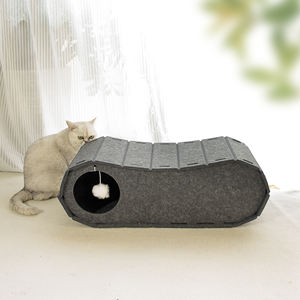 Personalizzabile pieghevole feltro grande gatto graffio per interni per animali domestici letto di casa del gatto con palla giocattolo nuovi mobili da salotto per animali domestici - Product Image 3