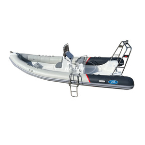 Hedia CE 22ft Rib 660T Fiberglass Inflatable Rib Boat Inflatable Raft Boat <strong>Tonado</strong> Floating Boat Wholesale - Product Image 4