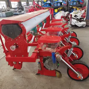 Agricultural Maize Seeder Drill 4 Rows Corn Seeder with fertilizer