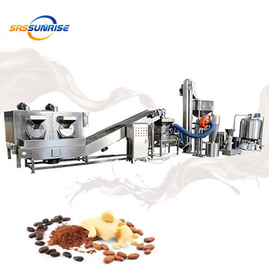 Máquina Tostadora y Moledora de 200 Kg/h, Línea de Producción de Procesamiento de Granos de <span class=keywords><strong>Cacao</strong></span> para Elaborar Pasta de <span class=keywords><strong>Cacao</strong></span>, Licor de <span class=keywords><strong>Cacao</strong></span>, Mantequilla de <span class=keywords><strong>Cacao</strong></span> y Chocolate - Product Image 1
