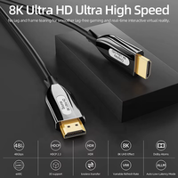 1M 2M 3M 5M 10M 15M 20M 25M 30M 50M 100M vergoldeter Anschluss 8K HDMI-Glasfaser kabel 48 Gbit/s 8K HDMI 21 Gaming-Kabel