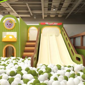 คาวบอยสำหรับเล่นในร่มแบบนุ่มอุปกรณ์สำหรับเด็กธีมปาร์คออกแบบพร้อมแทรมโพลีนบอลสระน้ำ - Product Image 2