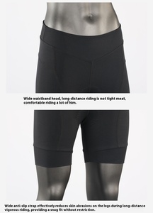Pantalones Cortos de Ciclismo para Mujer, Color Liso, Tela Suave, Cómodos para Uso Diario, para Ciclismo al Aire Libre y MTB - Product Image 3