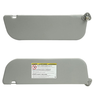 แผงบังแดดฟอร์ด E150 รุ่น 9C2Z-1504105-FA สีเทา ด้านขวา อุปกรณ์เสริมหลังคา PVC - Product Image 2