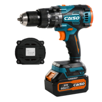 Grande réduction disponible : Kit de perceuse sans fil Dewa 21V Max Mini avec couple de 80 Nm, batterie 4,0 Ah, perceuse électrique de qualité industrielle