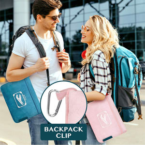 بطانية سفر ناعمة ومريحة من الفلانيل مع وسادة في حقيبة ناعمة مع جيوب - بيع بالجملة - Product Image 4