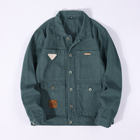Offre d'usine chinoise veste en jean classique décontractée pour hommes veste en jean à la mode veste en jean pour hommes veste en jean à capuche pour hommes