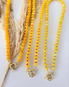 Collana girocollo con perline in pietra naturale multicolore fatta a mano, all'ingrosso, gioielli alla moda, <span class=keywords><strong>regalo</strong></span> semplice e delicato <span class=keywords><strong>per</strong></span> lei, <span class=keywords><strong>per</strong></span> la migliore amica - Product Image 4