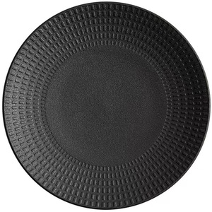 Assiettes et plats de service en céramique blanche mate et noire pour la <span class=keywords><strong>cuisine</strong></span>, les mariages, les restaurants, les dîners, les dîners d'appoint, les hôtels - Product Image 1