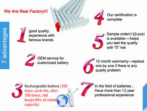 高容量耐用动力型3.6V Li-SOCL2电池ER34615M D 13000毫安时OEM接受测量仪器等电动工具 - Product Image 5