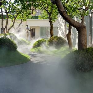 Система холодного Тумана Высокого Давления наружное охлаждающее оборудование полный набор музыкальный фонтан для ландшафтного тумана от производителя - Product Image 4