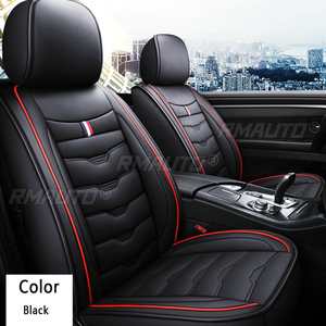 Housse de siège avant universelle pour voiture, en cuir PU respirant, ensemble de coussinets de protection pour sièges de voiture, accessoires de voiture - Product Image 4