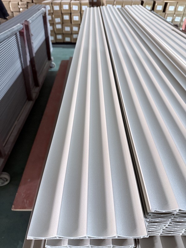 Customized Color Cladding Fluted Panels Wpc