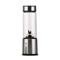 Vente flash - Blender portable rechargeable à main avec fonction de broyage de glace, boîtier en acier inoxydable, 6 lames, mini-blender USB