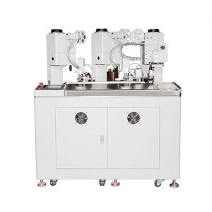 OEM automático 2 cables combinado crimpado 3 extremos Terminal Multi Crimping cabeza corte de alambre y srtipping máquina prensadora - Product Image 1