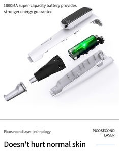 Appareil de beauté portatif pour usage domestique 2026, éliminateur de grains de beauté, 19 niveaux réglables, écran LCD, éliminateur de taches brunes, de taches de rousseur, de tatouages et de verrues - Product Image 5