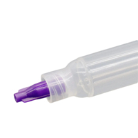 DM Distributeur de Colle Seringue Baril Luer Lock Plug Type de vis Connexion Barrel Tip Lid