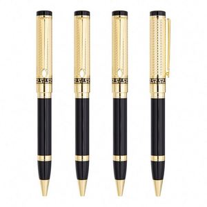 Elegant <b>Gold</b> Metal High-End Luxury Ballpoint <b>Pen</b> Custom Logo Engraved Heavy Twist Business Writing Gift <b>Pen</b> Personalized - Product Image 1