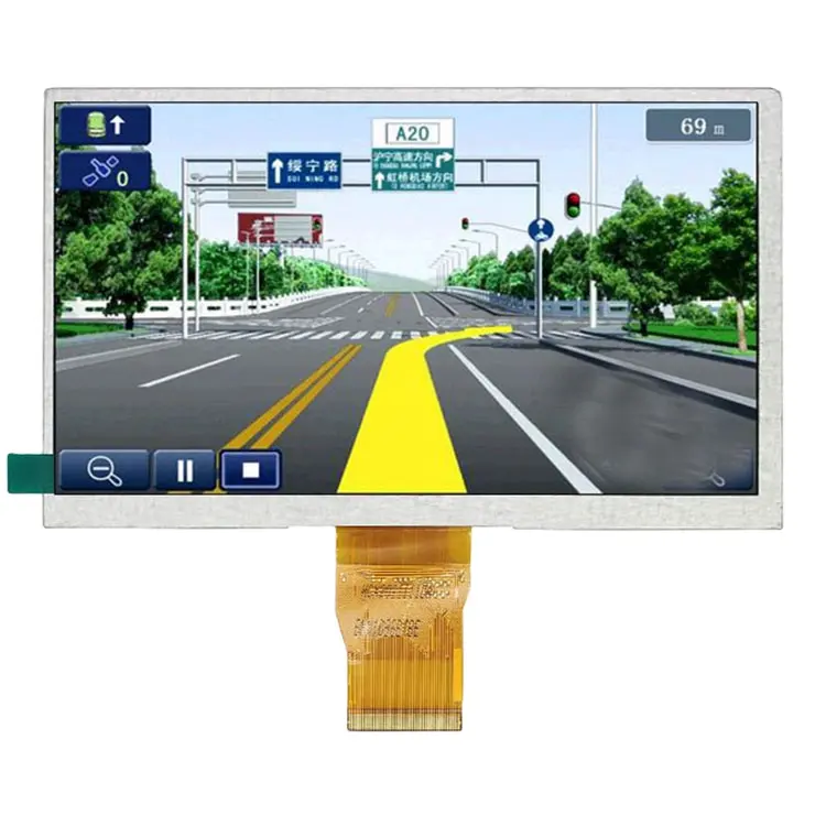7.0 di vendita in fabbrica "modulo display LCD 800x480 800*480 TFT con interfaccia EK9713 RGB per strumenti di controllo industriali
