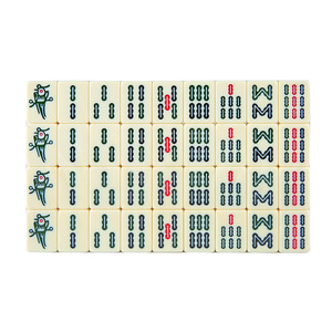 Fichas de Mahjong de melamina de 32 mm, tamaño mediano, pulidas a mano, para uso doméstico - Product Image 3