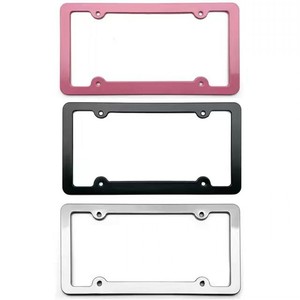 Especificación americana Marco de placa de matrícula de coche de aleación de aluminio Personalización de placa de matrícula popular - Product Image 1