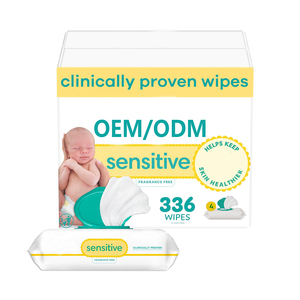 Lingettes en bambou biologique pour bébé écologiques et sûres pour bébé fabriquées en usine pour le nettoyage - Product Image 1