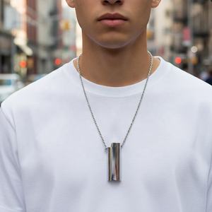 Funda Metálica para Encendedor con Cadena, Espejo y Bolsillo, Plateada, Reutilizable para Encendedores <span class=keywords><strong>Bic</strong></span> Regulares - Product Image 6