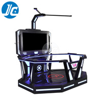 Máquina de juegos de arcade de tiro Realidad virtual Mini plataforma VR Simulador de espacio para caminar