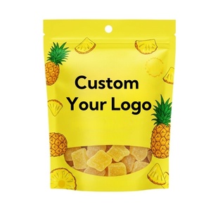 Bolsas Mylar a Prueba de Olores con Logotipo Personalizado, 3.5g 7g 14g 28g, Bolsas con Ventana de Visión a Prueba de Niños para Dulces y Galletas, Venta al por Mayor - Product Image 1