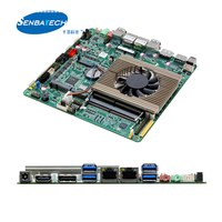 Placa Base Mini ITX con Procesador Intel Core i5 de 12.ª Generación 1235U, DDR4, 2 Puertos LAN, Precio de Placa Base con CPU Integrada para Mini ITX