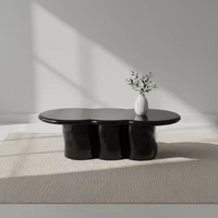 Table basse extensible et réglable en bois massif, style minimaliste moderne, luxe léger, couleur personnalisée, meuble populaire pour petite maison