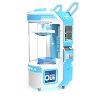 Nouvelle machine de jeu à monnayeur pour la capture de cadeaux, haute qualité, Pop Storm Rabbit, avec 40 pinces, pour cadeaux et porte-clés