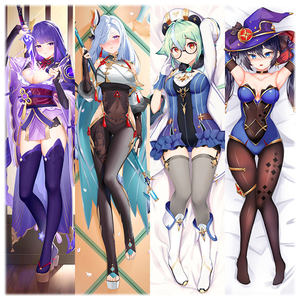 Oreiller de corps personnalisé Genshin Impact avec impression d'anime, oreiller en mousse à mémoire de forme sexy, housse de dakimakura - Product Image 5
