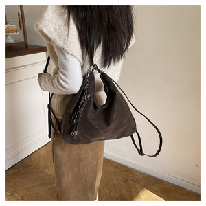 Bolso de Mujer Retro de Diseño Exclusivo, Novedad 2026, Elegante y Versátil, de Gran Capacidad, para Usar como Mochila, Bolso de Hombro o Bandolera - Product Image 2