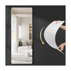 Specchio Adesivo Moderno Rettangolare in Acrilico PS a Forma di Farfalla, Spessore 2mm, Decorativo da Parete per Bagno, Casa, <span class=keywords><strong>Palestra</strong></span>, Porta - Product Image 2