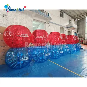 중국 Inflatables 공장에서 상업적인 사용을 위한 튼튼한 PVC/tpu를 가진 아이 N 성인 축구 팽창식 거품 축구 공