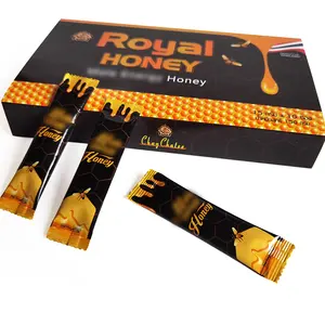 Petit paquet portable de haute qualité de miel pour hommes à base de plantes naturelles pures